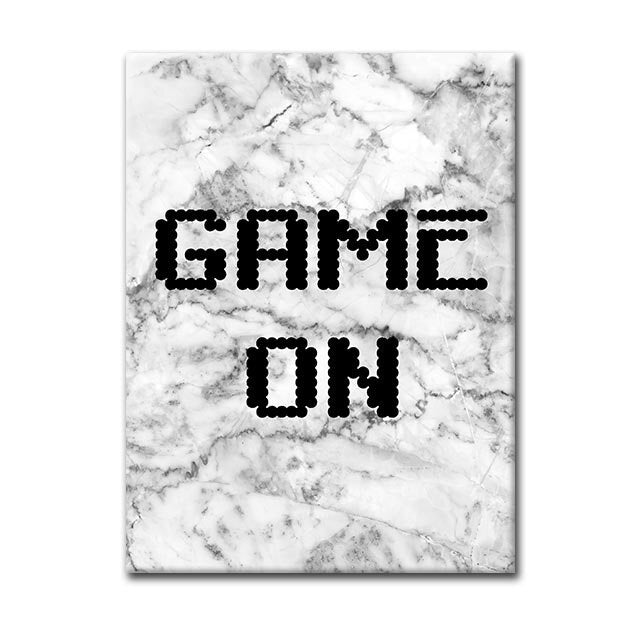 Game On Canvas Art